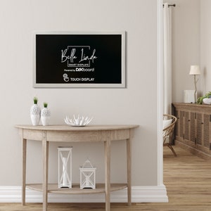 32-Zoll-TOUCH-Digitalwandanzeige (Dakboard-Touchbildschirm, anpassbare Wi-Fi-Anzeige, Digitaluhr, wettervorhersage, digitale Fotoanzeige)
