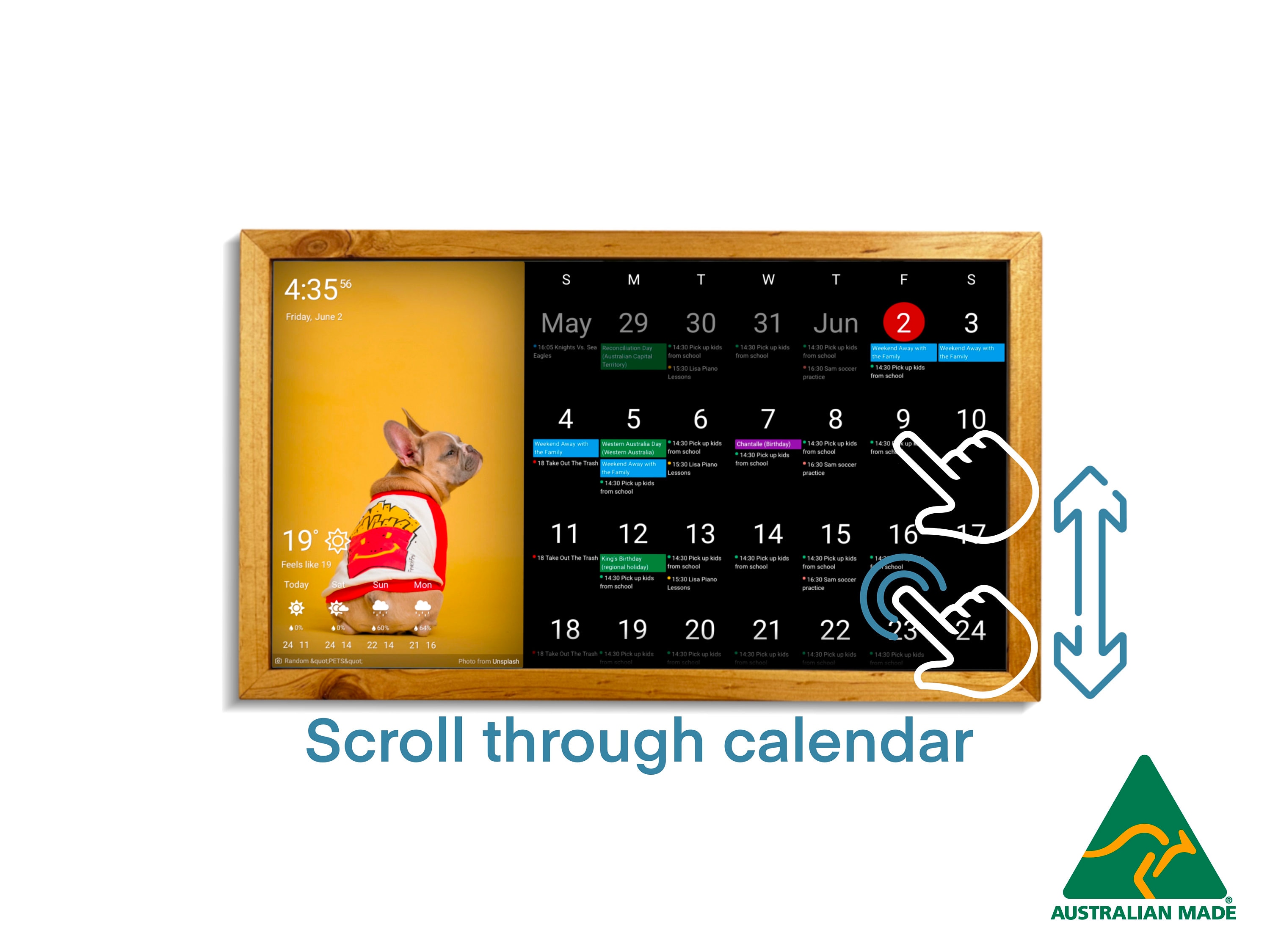 43inch TOUCH Digital Wall Display large Touchscreen, Custom Digital