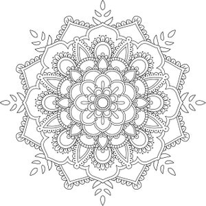 Mandala Coloring Pages