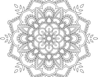 Mandala Coloring Pages