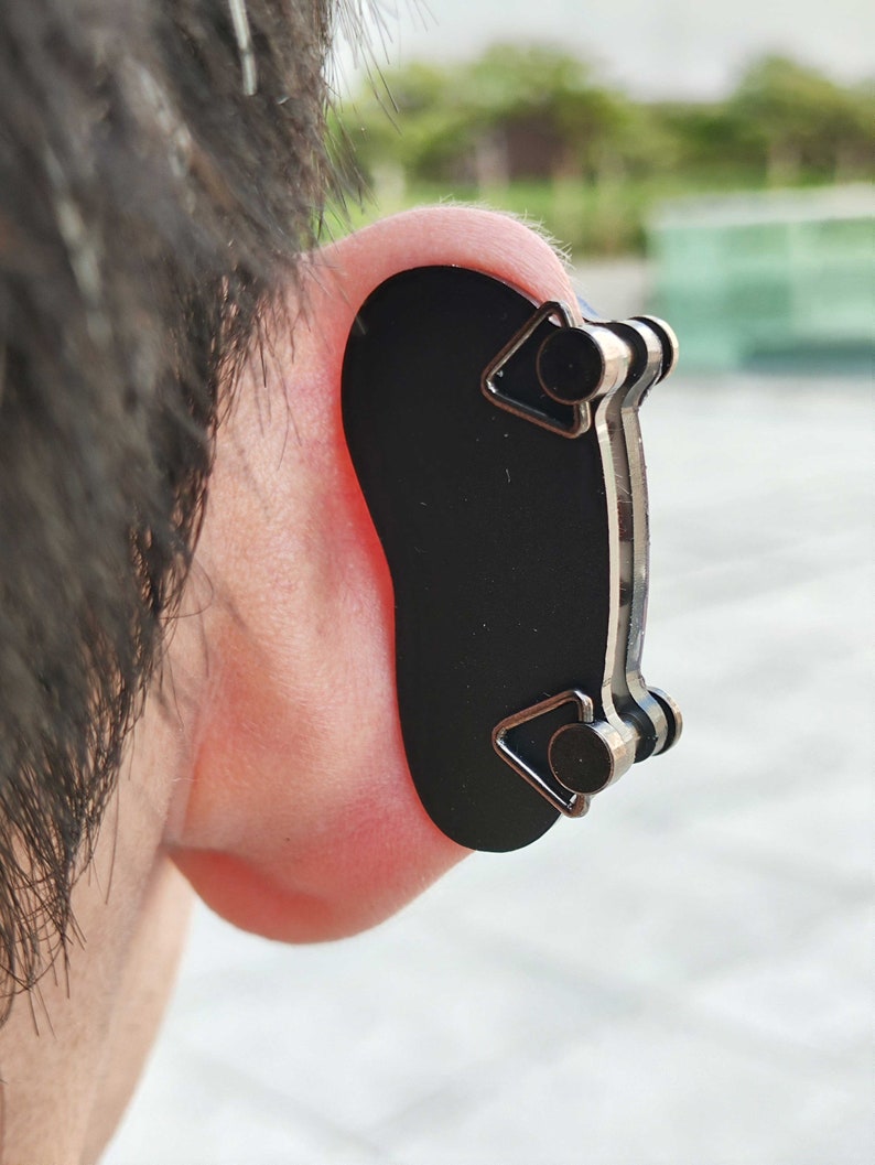 41x20mm 1.61x0.79 Keloid Pressure Earrings Aretes De Precion Para