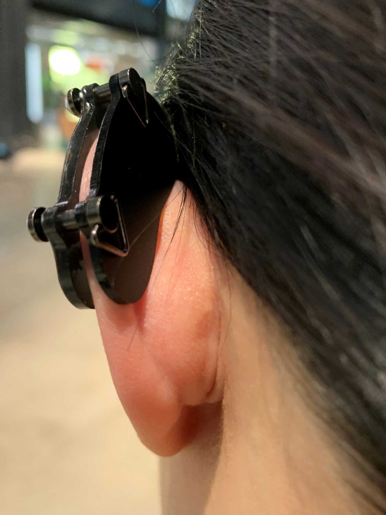 41x20mm 1.61x0.79 Keloid Pressure Earrings Aretes De Precion Para