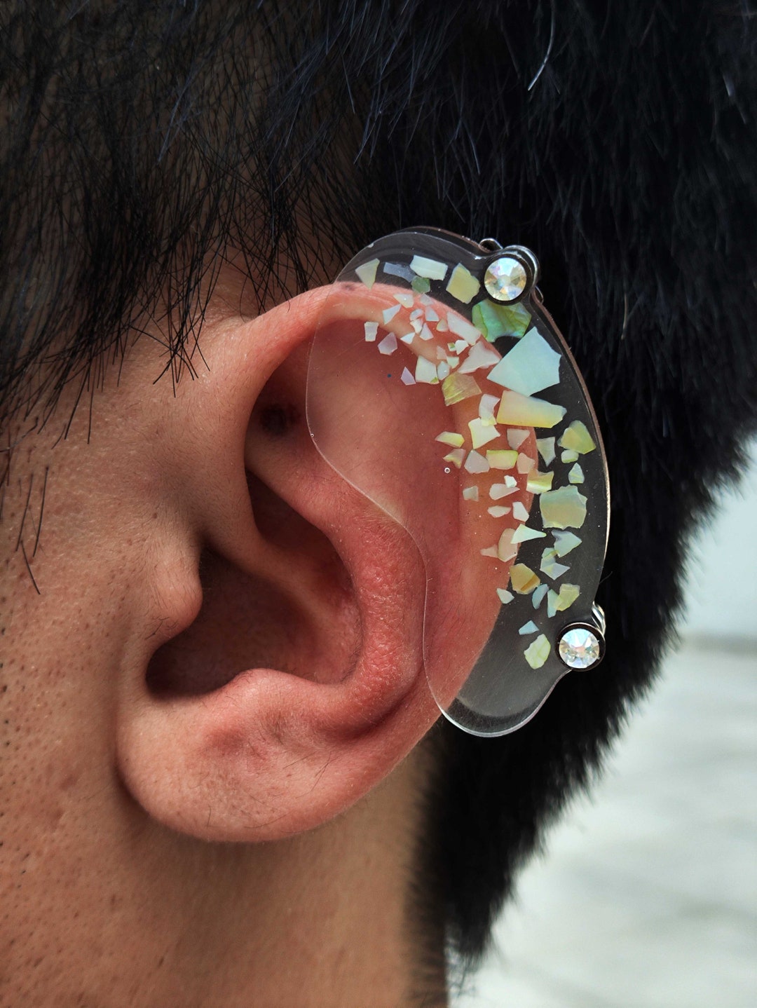 50x25mm 1.97x0.98 Keloid Pressure Earrings Large Keloid Pressure Clip