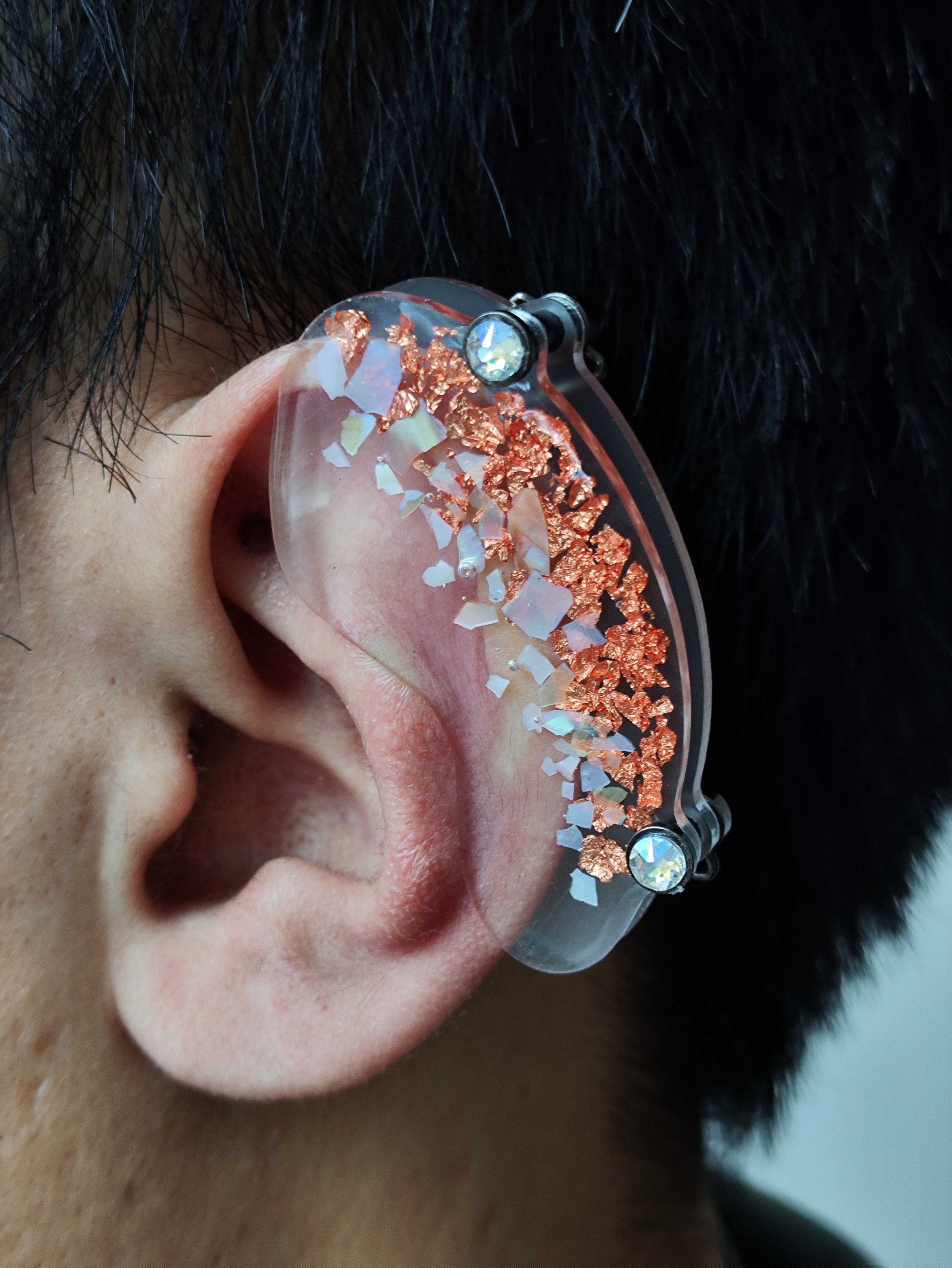 50x25mm 1.97x0.98 Keloid Pressure Earrings Large Keloid Pressure Clip