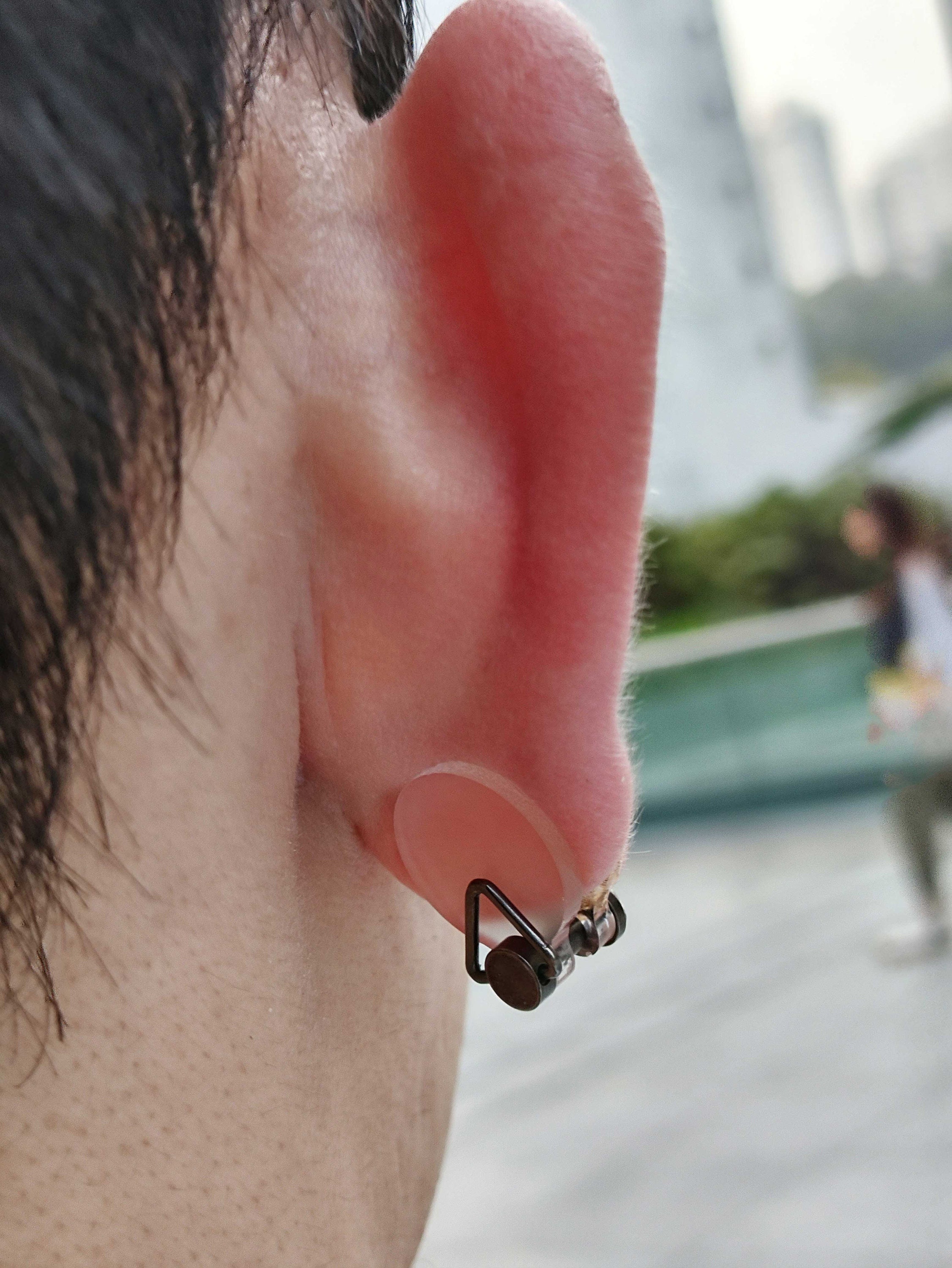 50x25mm 1.97x0.98 Keloid Pressure Earrings Large Keloid Pressure Clip Keloid  Compression Earrings Clip on Helix Earrings Ear Compression 