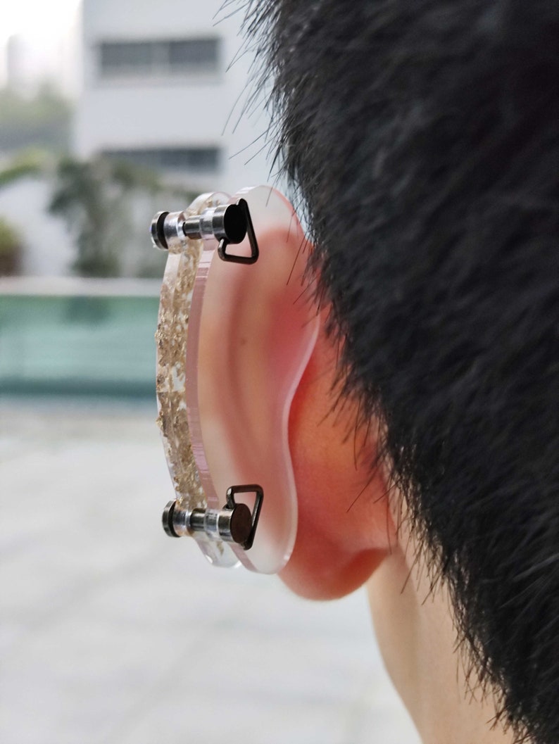 50x25mm 1.97x0.98 Keloid Pressure Earrings Large Keloid Pressure Clip