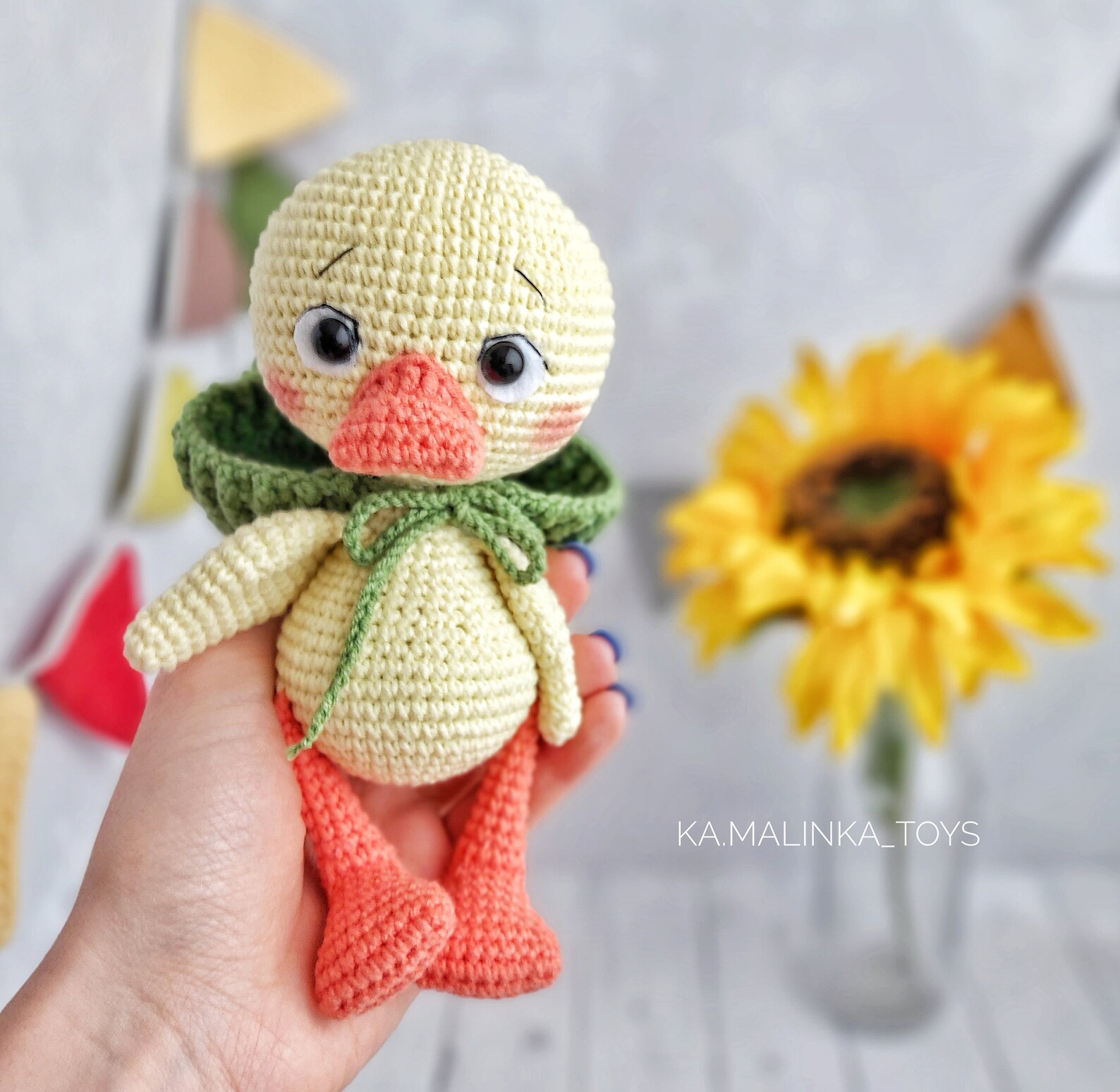 DUCK Crochet Pattern English Crochet Pattern Amigurumi Duck Etsy