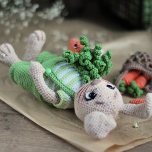 Crochet PATTERN Bunny Rabbit/ Crochet bunny amigurumi pattern PDF in Eng/ Amigurumi easter rabbit/ Cute animals pattern/pattern easter bunny image 2