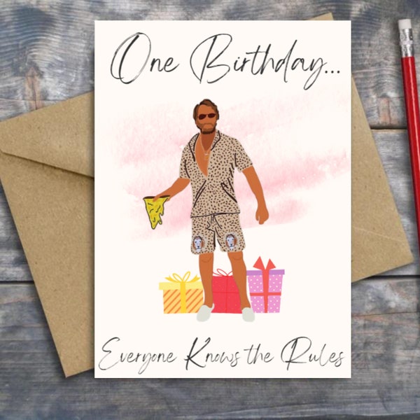 Printable Funny One Bite Dave Portnoy Birthday Card, Funny Birthday Card Print, Funny Card for Friend, Instant Download ONLY 5x7 PDF JPG