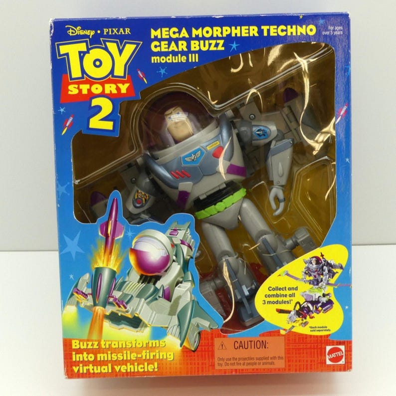 Figura del Módulo III del Mega Morpher de Buzz Lightyear de Toy Story 2 imagen 2