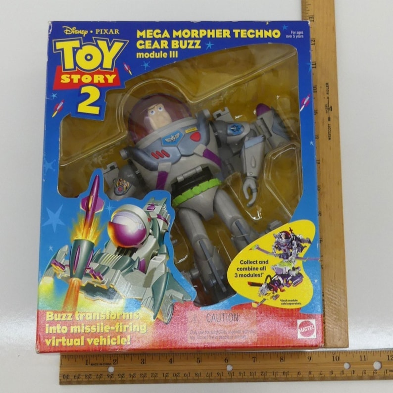 Figura del Módulo III del Mega Morpher de Buzz Lightyear de Toy Story 2 imagen 15