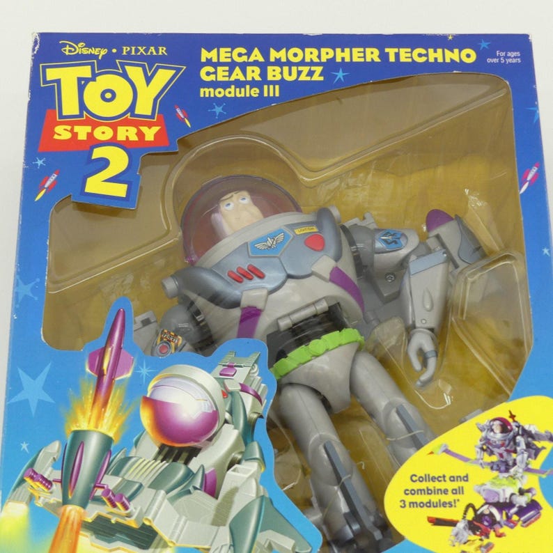 Figura del Módulo III del Mega Morpher de Buzz Lightyear de Toy Story 2 imagen 16