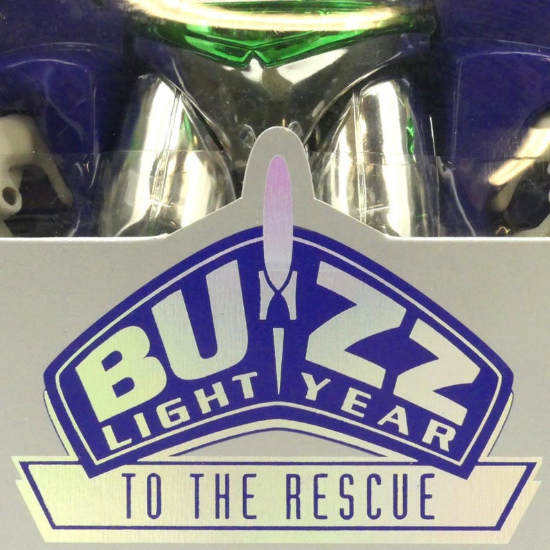 Vintage 1998 Disney Toy Story Buzz Lightyear Holiday Hero Talking Figure image 10