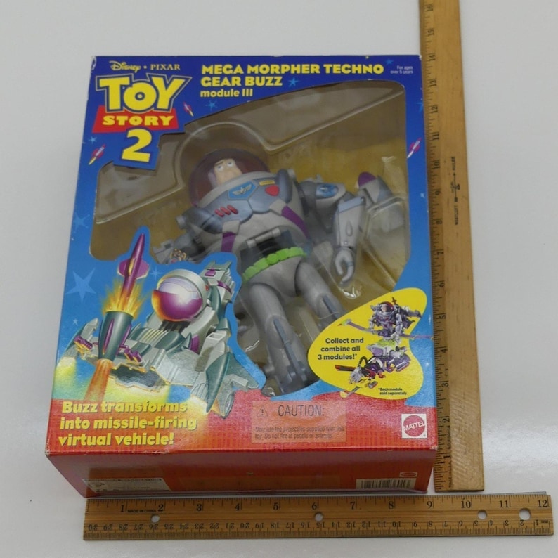 Figura del Módulo III del Mega Morpher de Buzz Lightyear de Toy Story 2 imagen 14