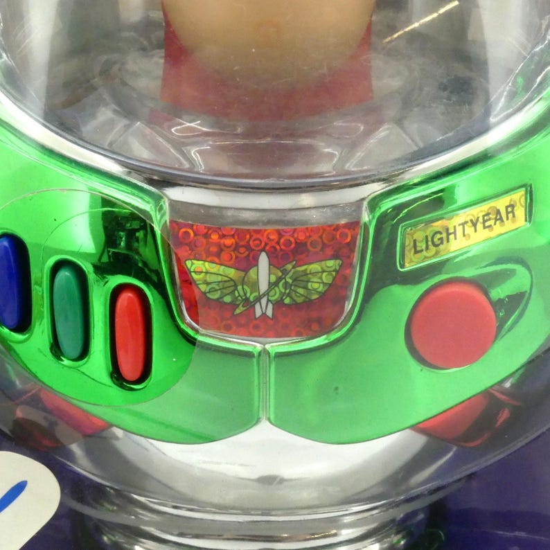 Vintage 1998 Disney Toy Story Buzz Lightyear Holiday Hero Talking Figure image 6