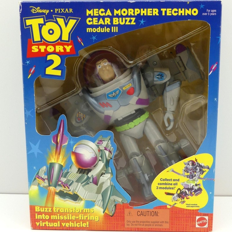 Figura del Módulo III del Mega Morpher de Buzz Lightyear de Toy Story 2 imagen 1
