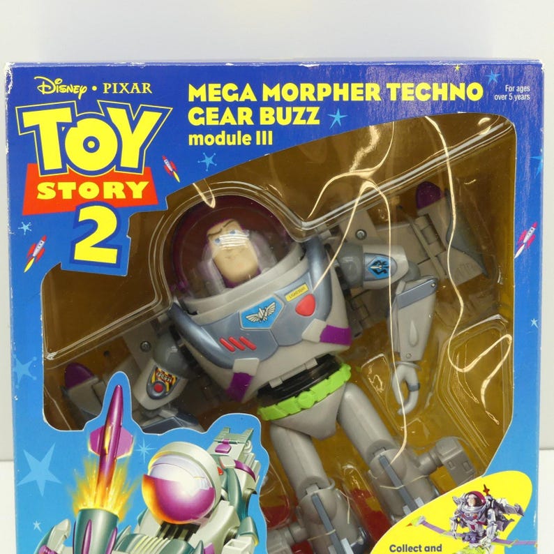 Figura del Módulo III del Mega Morpher de Buzz Lightyear de Toy Story 2 imagen 11