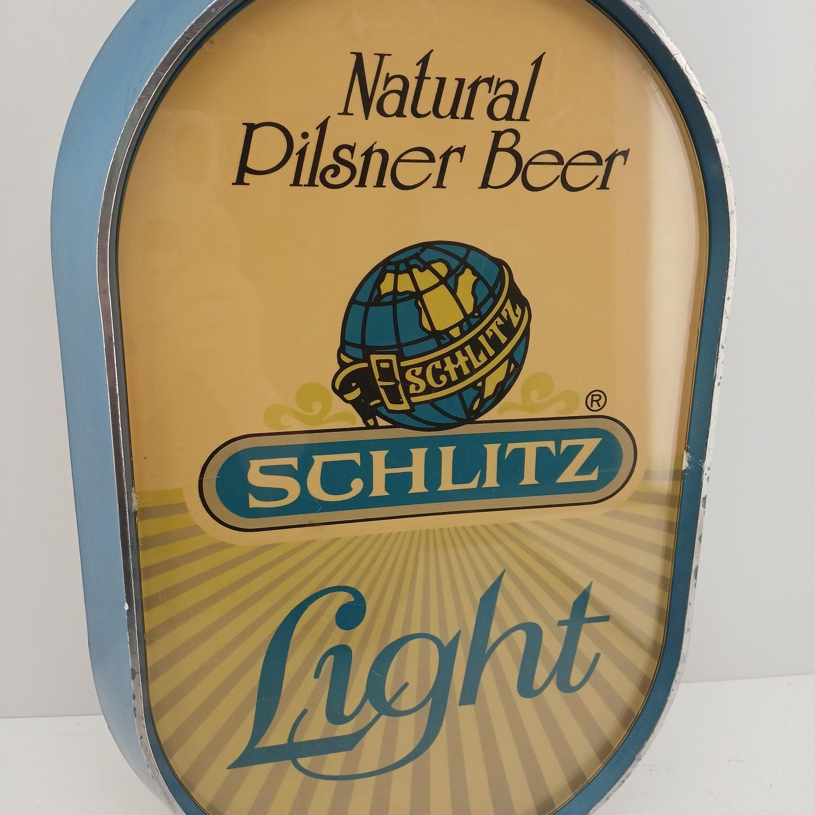Schlitz Beer Sign Light - Etsy