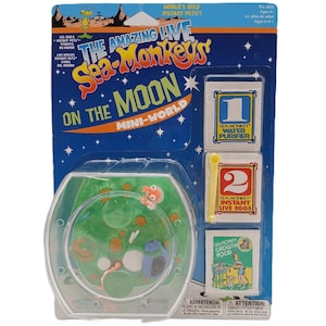 Mini kit vintage Sea Monkeys on The Moon Mini World - 2007 collection scellée