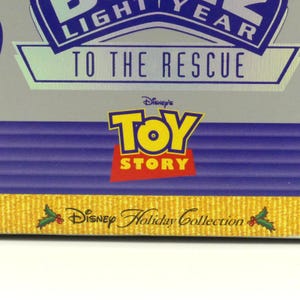 Vintage 1998 Disney Toy Story Buzz Lightyear Holiday Hero Talking Figure image 11