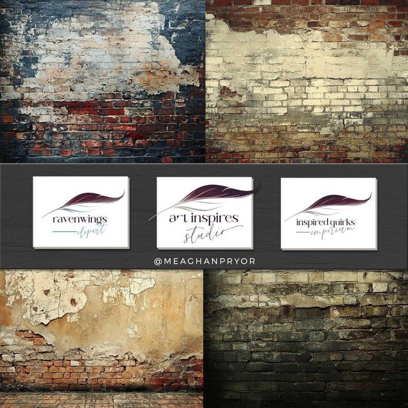 Brick Wall Background, Rustic Backdrop, Vintage Photo Scene, Old Brick ...