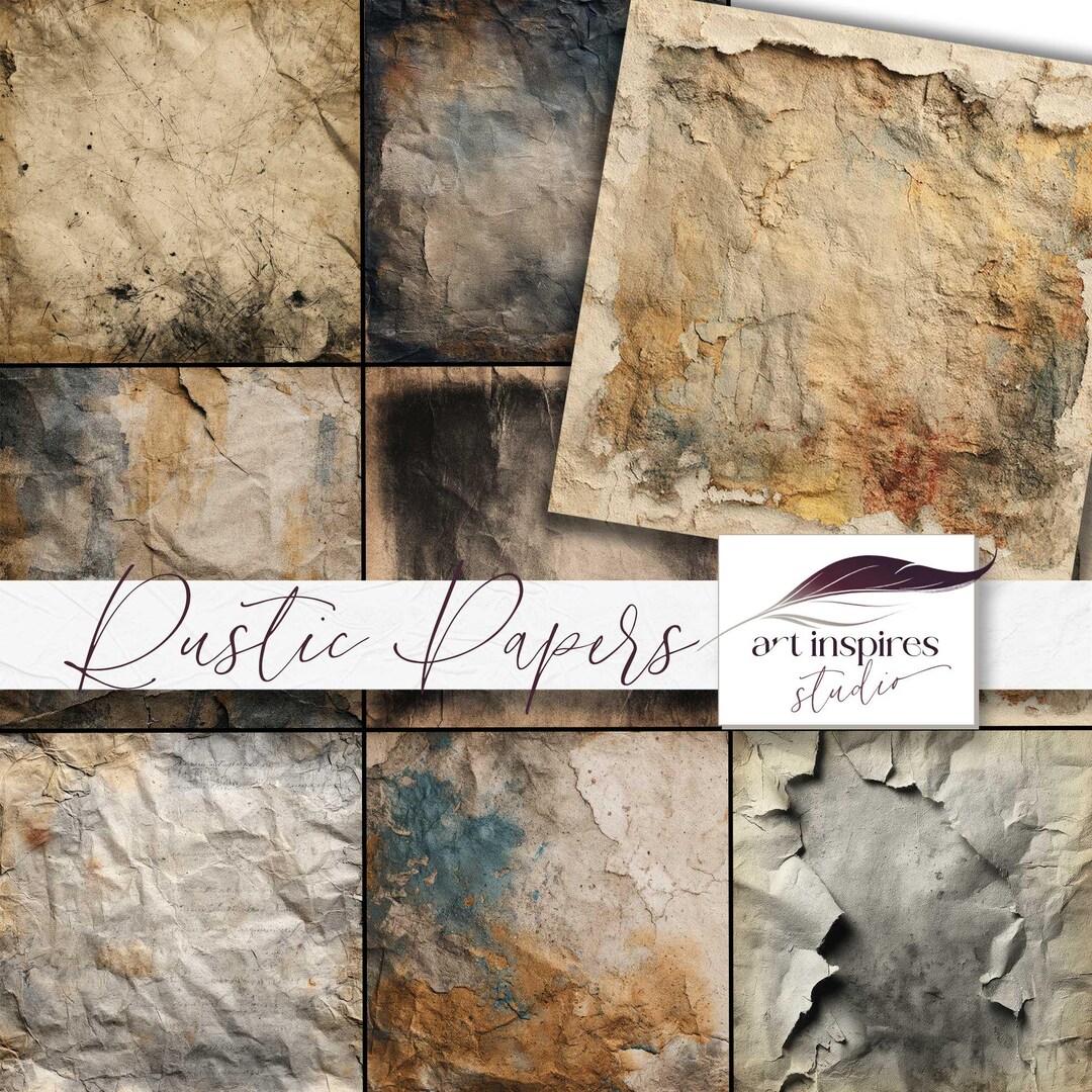 Rustic Stained Paper Torn Vintage Paper Texture, Rustic Cracked Pages Overlay, Antique Rips ...
