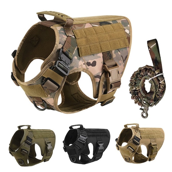 Military Dog Harness Etsy