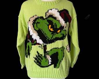 Grinch Hoodie - Etsy UK