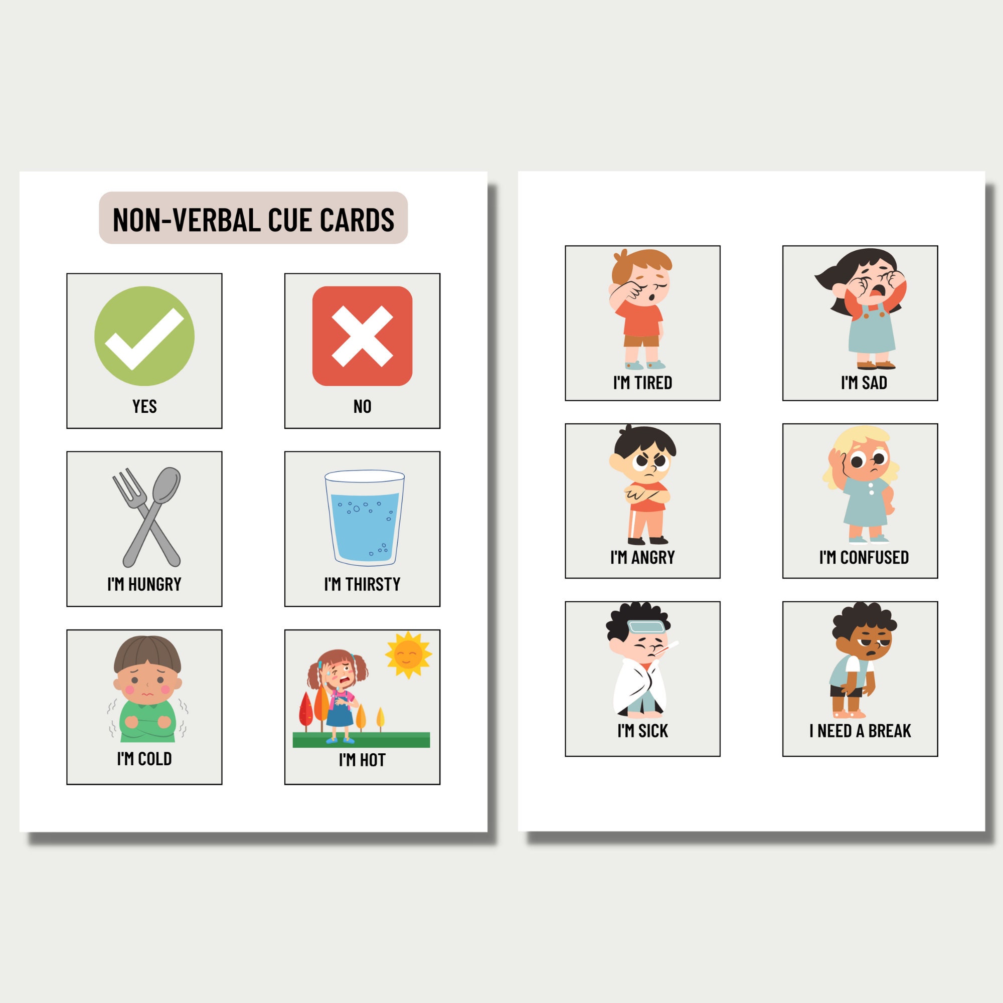 Printable Non verbal Cue Cards Printable Pecs Autism Etsy Australia printable-non-verbal-cue-cards-printable-pecs-autism-etsy-australia