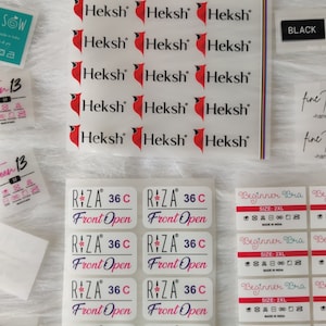Iron-On Labels, Custom Labels Manufacturers