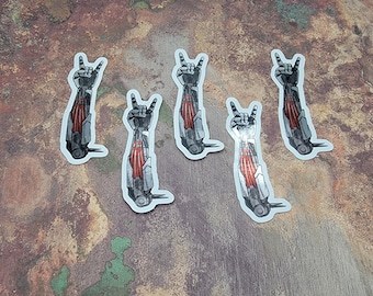 Cyberpunk Inspired Johnny Silverhand Sticker - Johnny's Silver Hand