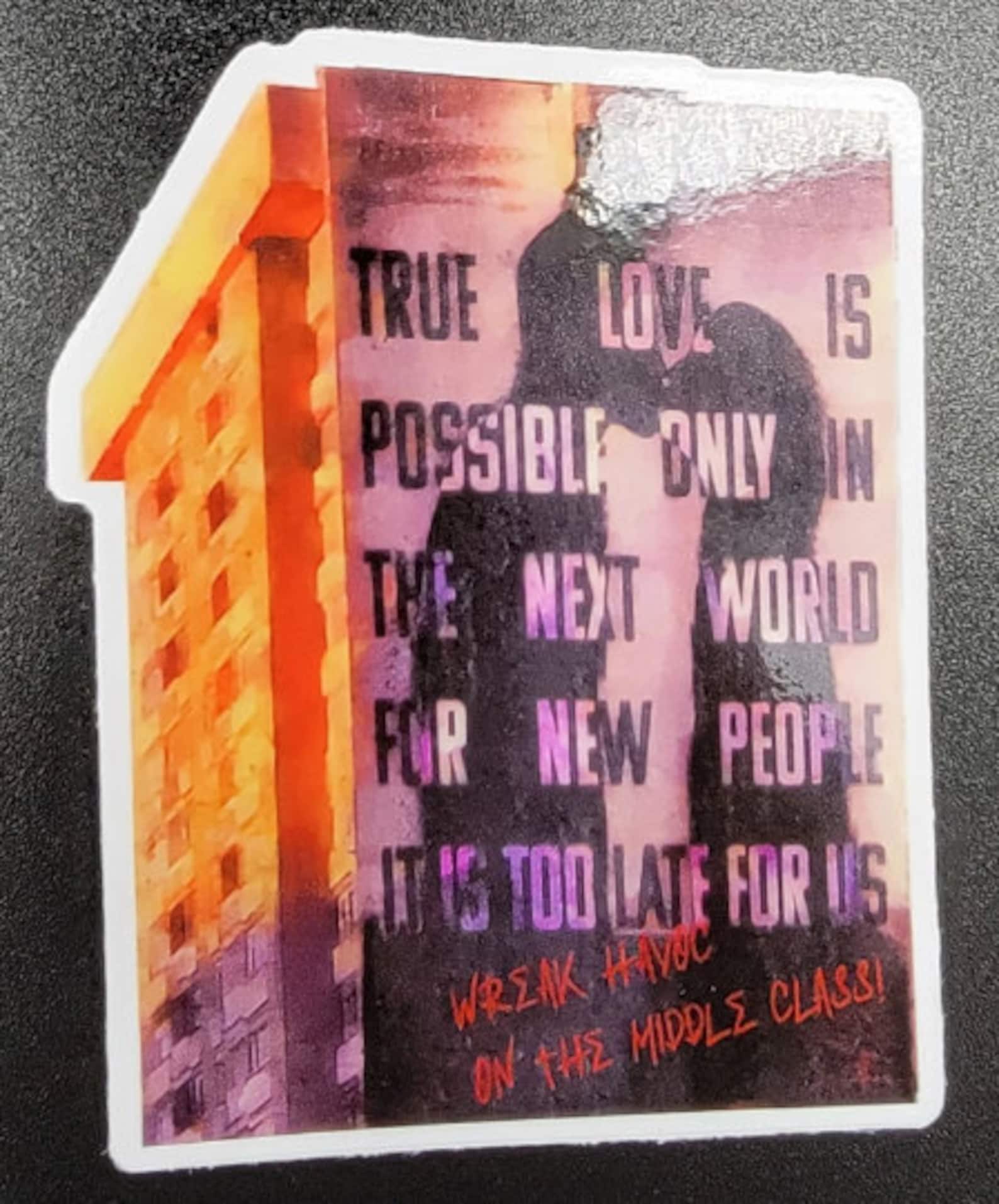 Disco Elysium Mural Sticker 3 Vinyl Sticker Etsy