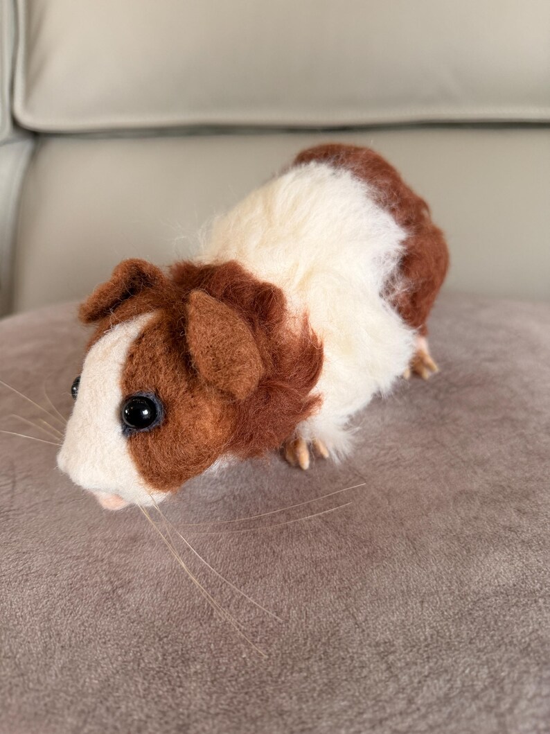 Needle Felted Guinea Pig, Hand Made, Cute, Gift, Collectable, Pet ...