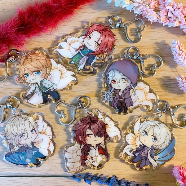 Piofiore Acrylic Keychains | Otome Game