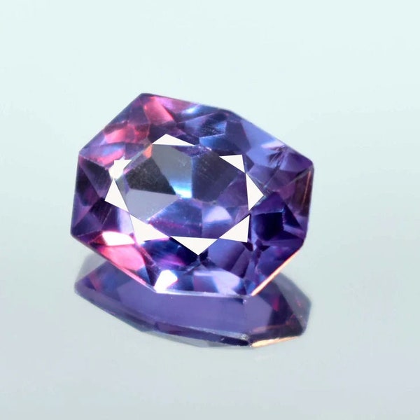 8-10 ct Natural Color Changing Sapphire Loose Gemstone HEXAGOAN Shape  Loose sapphire , sapphire Jewelry in best Offer