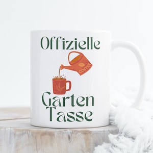 Great gift for gardeners - Official garden cup for fans of allotment gardens! Without coffee in this cup, gardening is no fun!