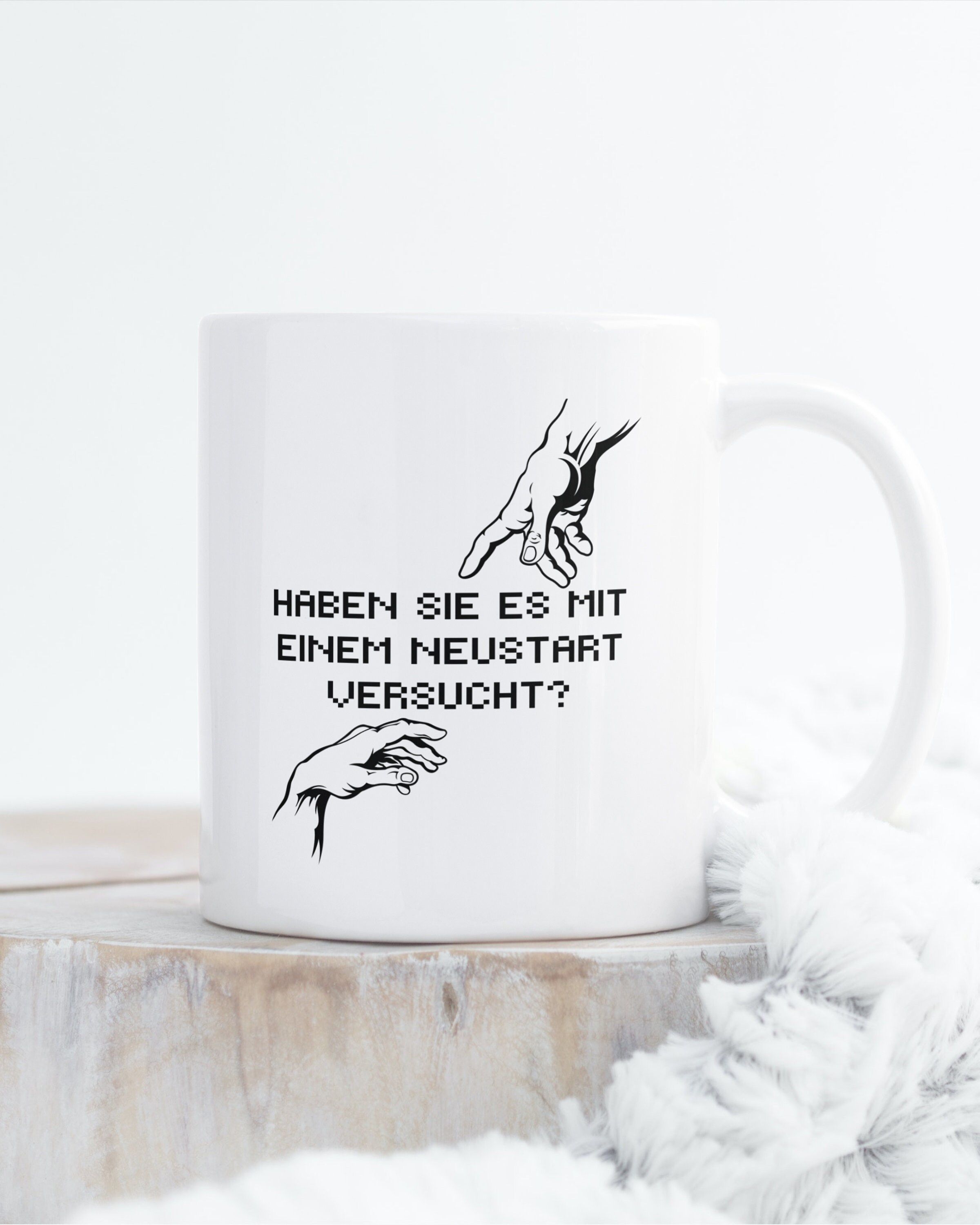 Fun gift for IT support staff and programmers! Every developer and IT support, programmer is happy about this cup!