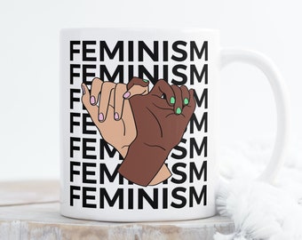 Feminismus Tasse - von Frauen für Frauen! Who runs the world? Zeig es mit dieser hochwertigen Tasse!