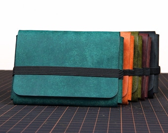 High-Quality Leather Wallet, Journeyman Card Holder, Handmade Minimalist Wallet, Gift for him