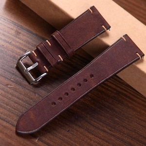 Leather Pueblo Apple Watch Band,Strap AW Brown,size 18mm,19mm,20mm,21mm,22mm,23mm,24mm Series ultra 9 8 7 6 5 4 3 Men Women D2B