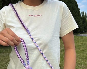 Rea：Set med axelrem och handrem för mobilen, handgjord färgmix