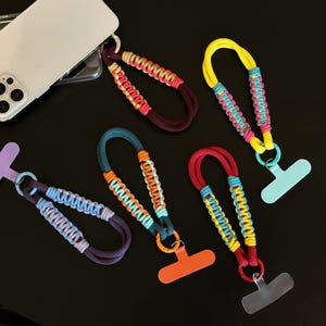 Cordón para teléfono hecho a mano con almohadilla de conexión universal para teléfono Oferta BOGO válida