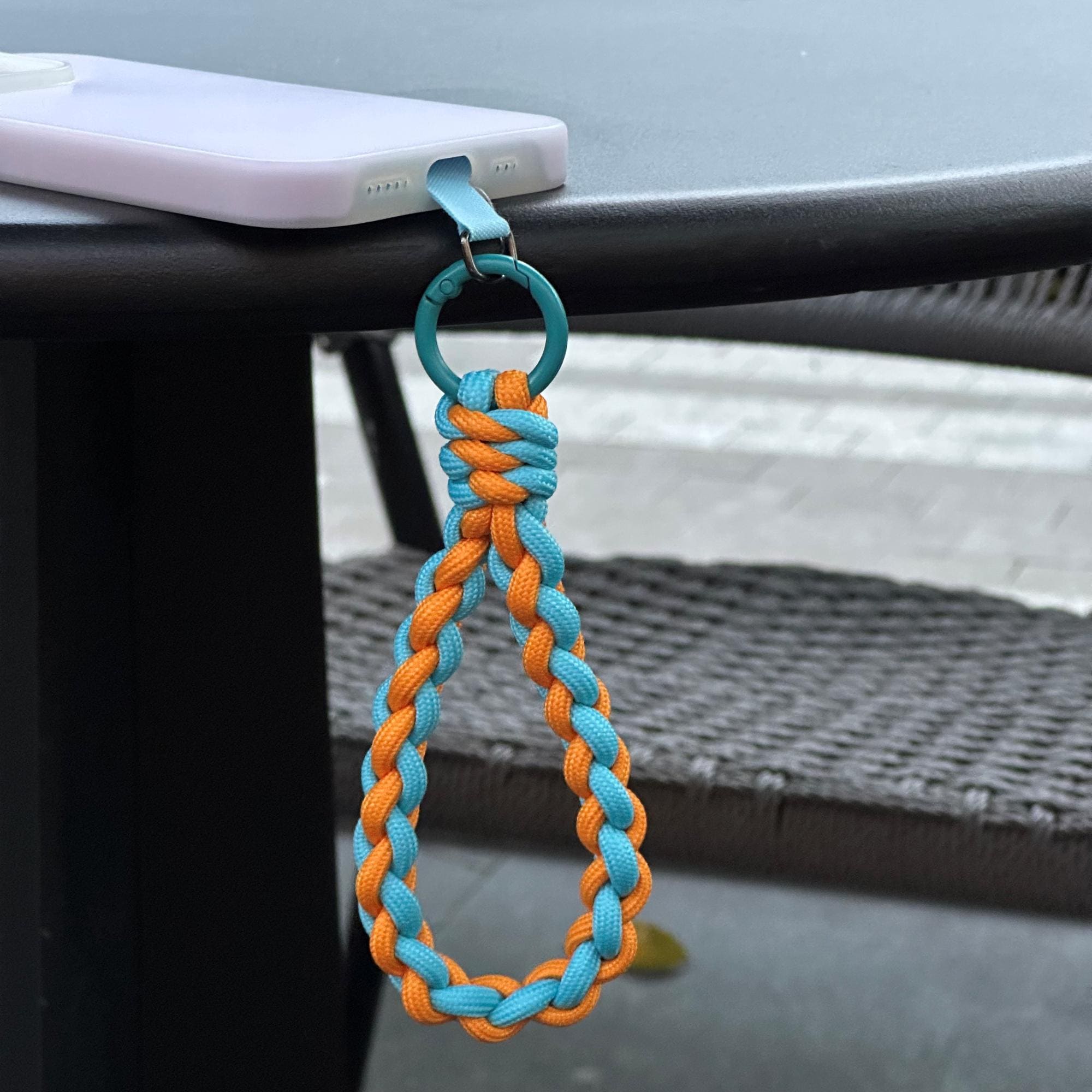 Handmade Phone Lanyard with universal phone connecting  pad