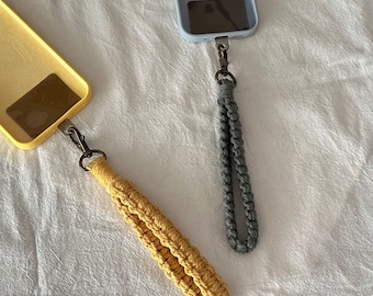 Handmade Phone Lanyard ,  universal phone holder with with a pad
