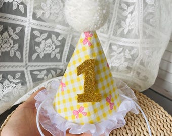 1st birthday hat, first birthday hat, 1st birthday girl, 1st birthday outfit, 1st birthday, 1st birthday decoration