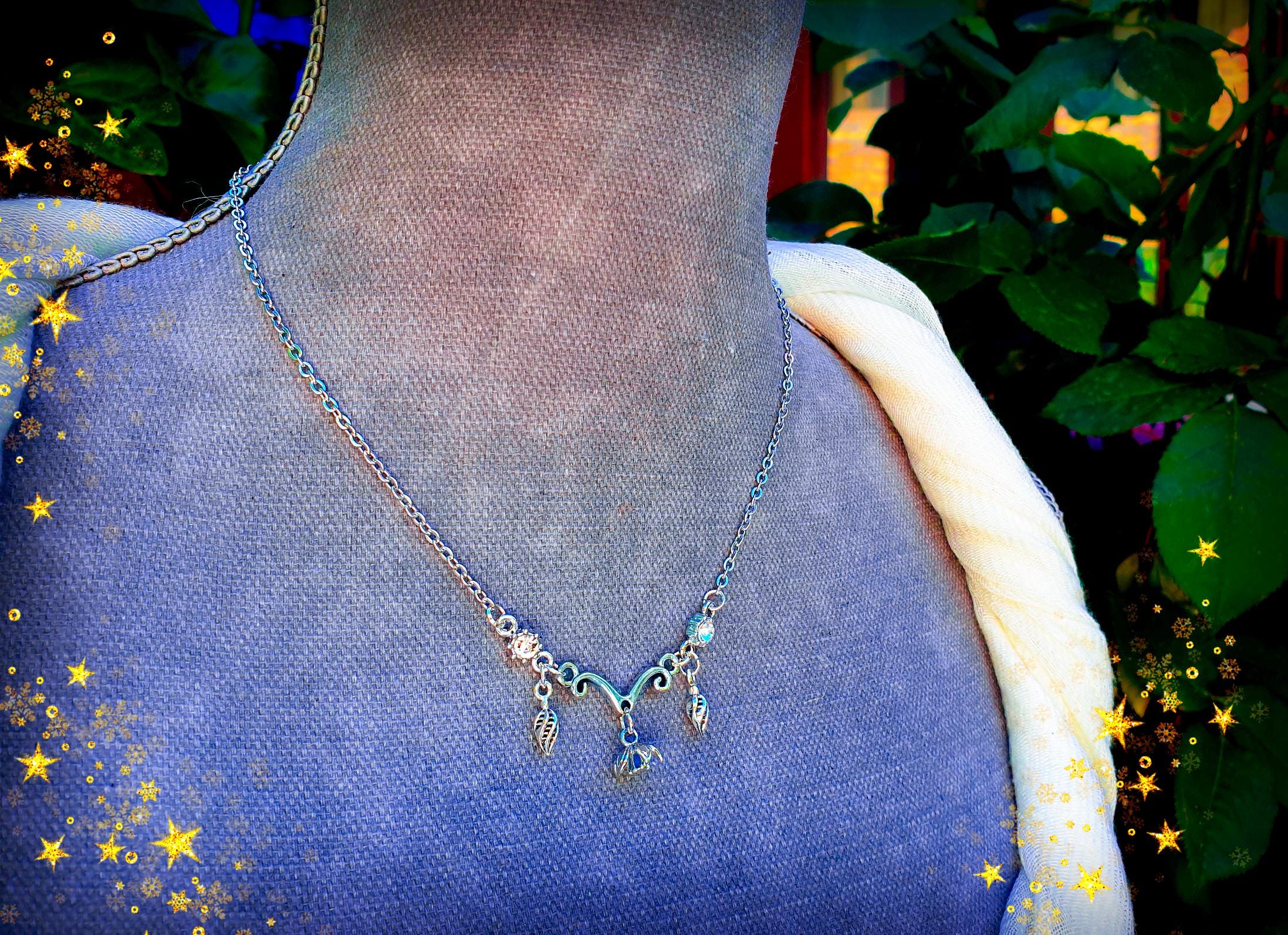 Final Fantasy X - Yuna's Necklace - FF X-2 - Jewelry Inspired by