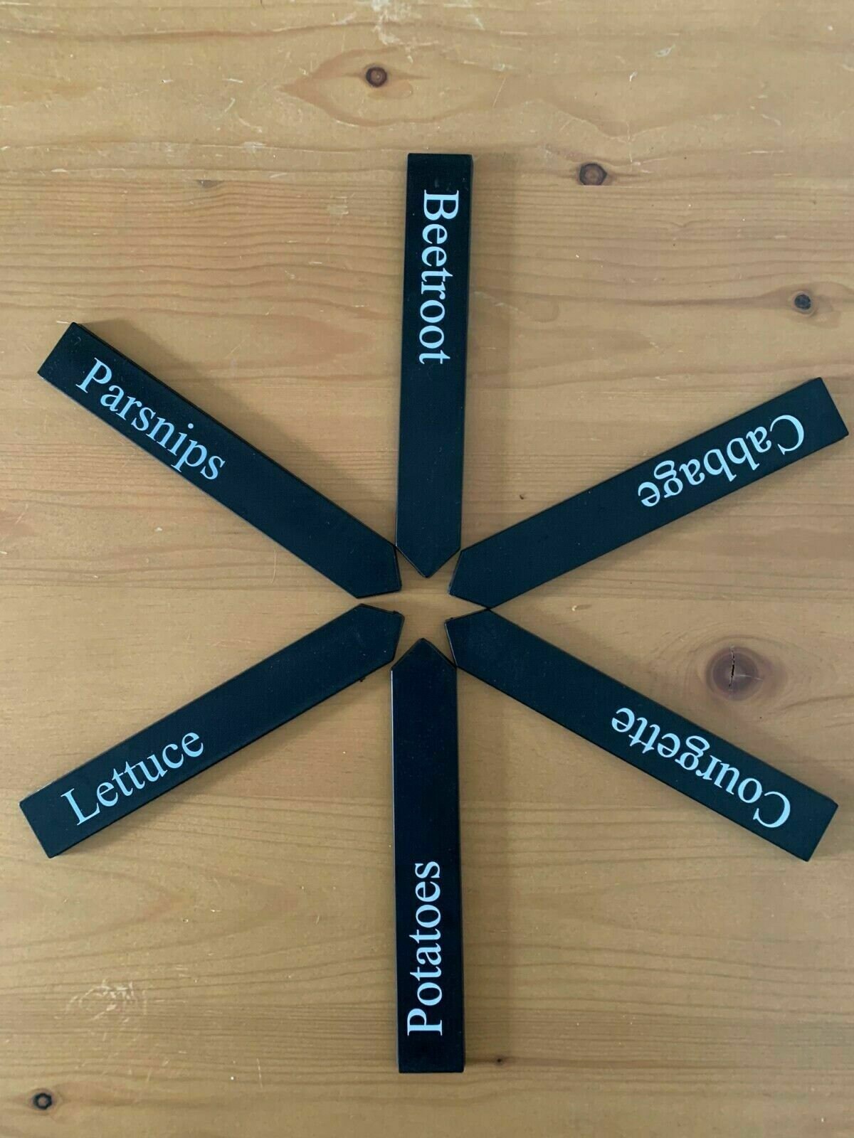 Herb Labels Seed Vegetable Garden Plant Markers UK Made Eco Etsy UK