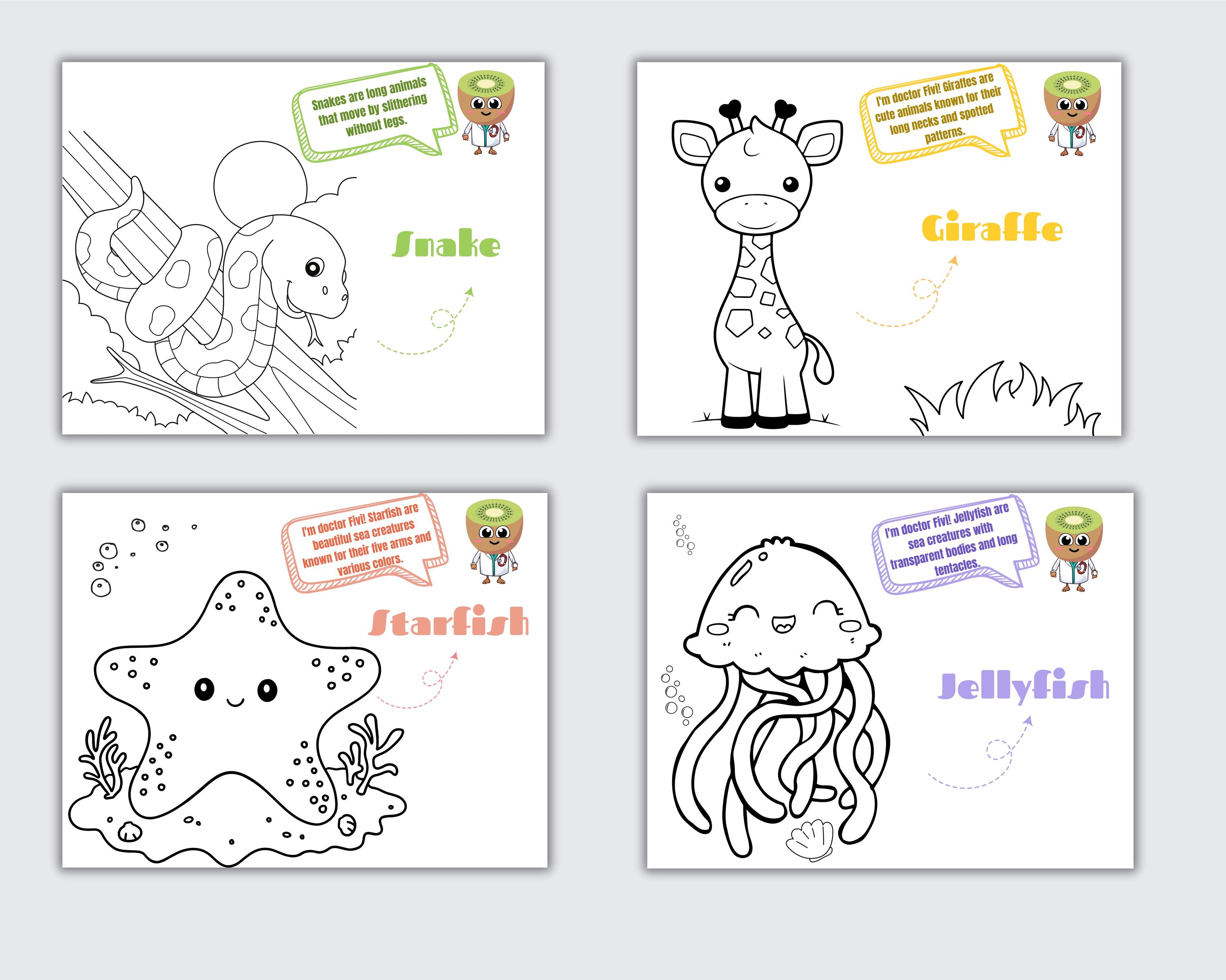 33 Printable Coloring Pages for Kids, Coloring Book Coloring Page