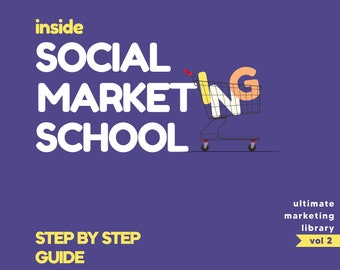 Social Marketing School: Discover How To Use Social Media To Grow Your Business, Step by Step Guide E-Book