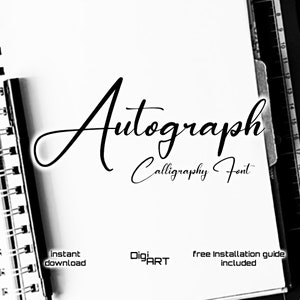 Handtekeninglettertype | Script, fantasielettertype, funky lettertypen, knutsellettertype, lettertypeverzameling, handgeschreven, vrije hand, lettertype downloaden, kalligrafie